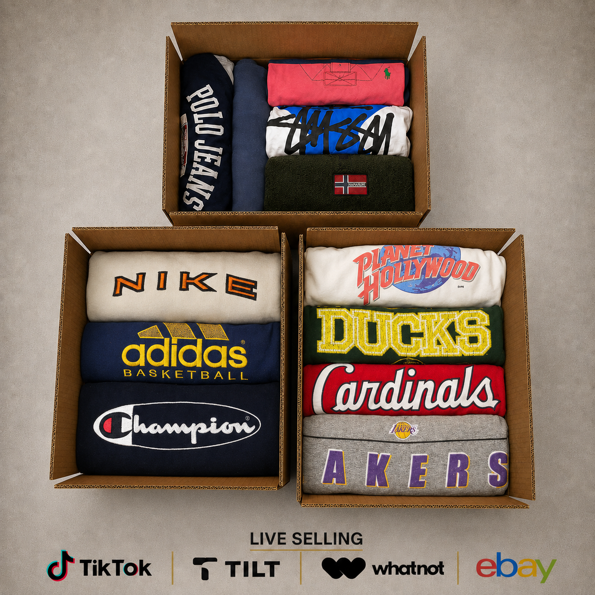 LIVE SELLER BOX 10KG