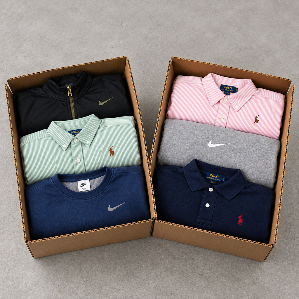NIKE & RALPH LAUREN BOX 10KG