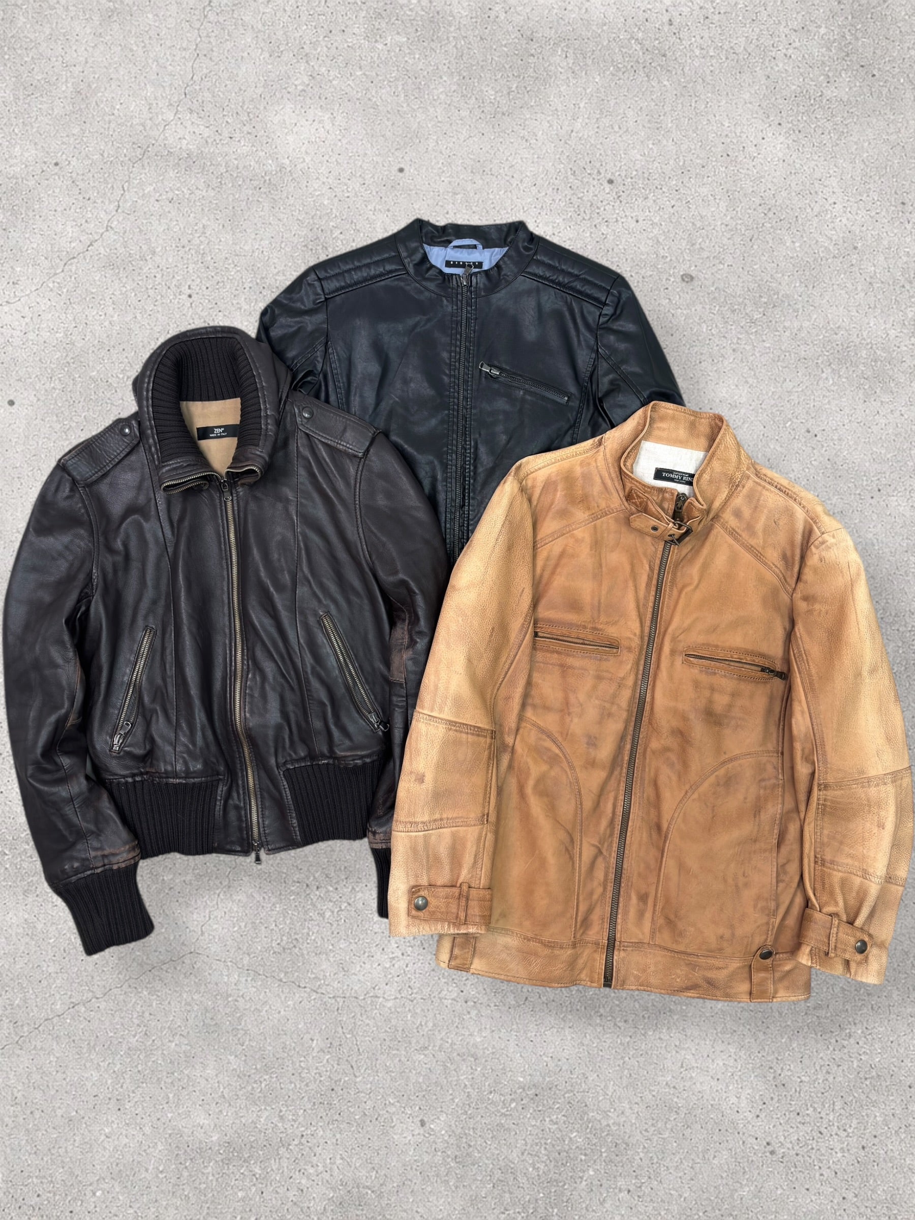 10x Y2K LEATHER JACKETS