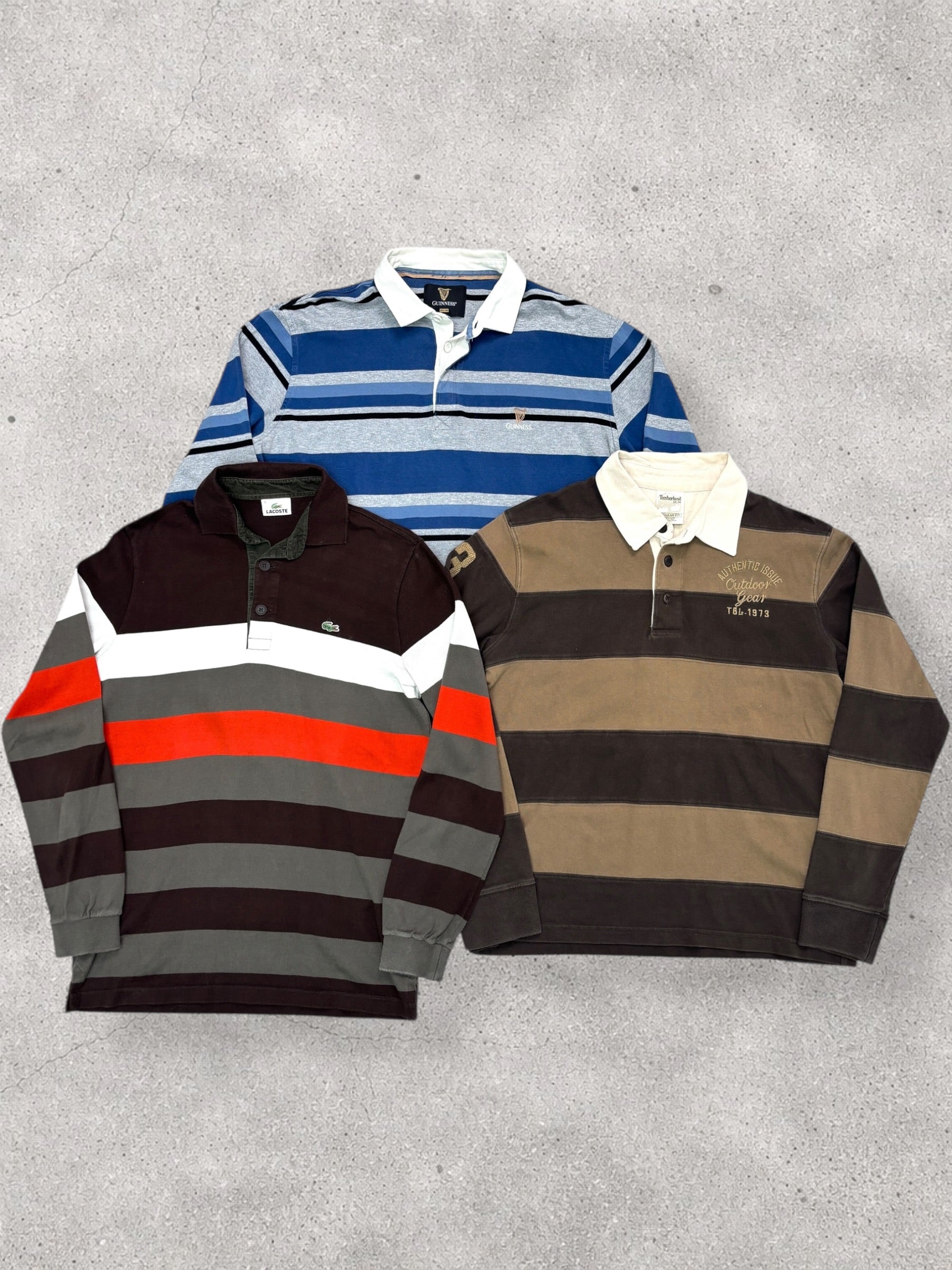 10x RUGBY SHIRTS BRANDED