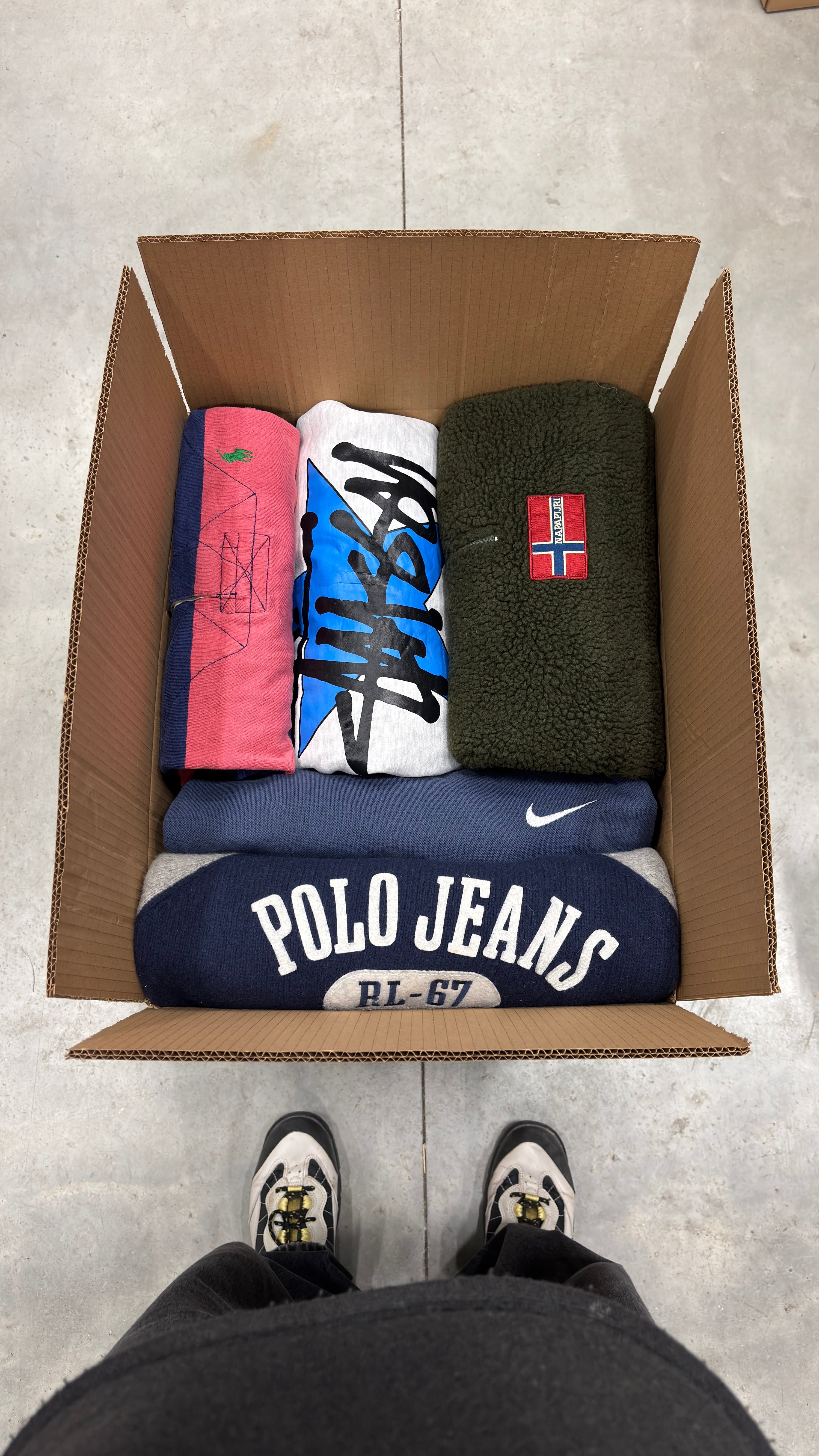 VINTED DEPOP RESELLER BOX 10KG