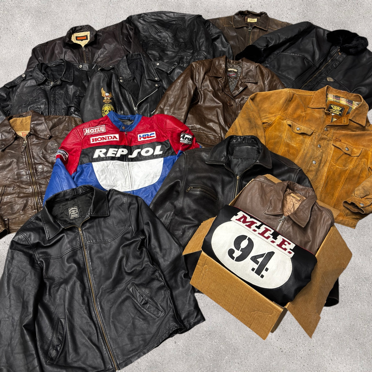 LEATHER JACKET MIX 10KG