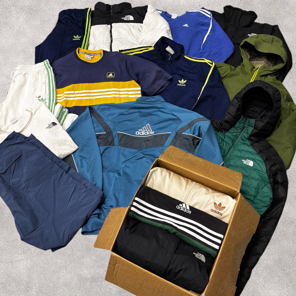 NORTH FACE & ADIDAS BOX 10KG