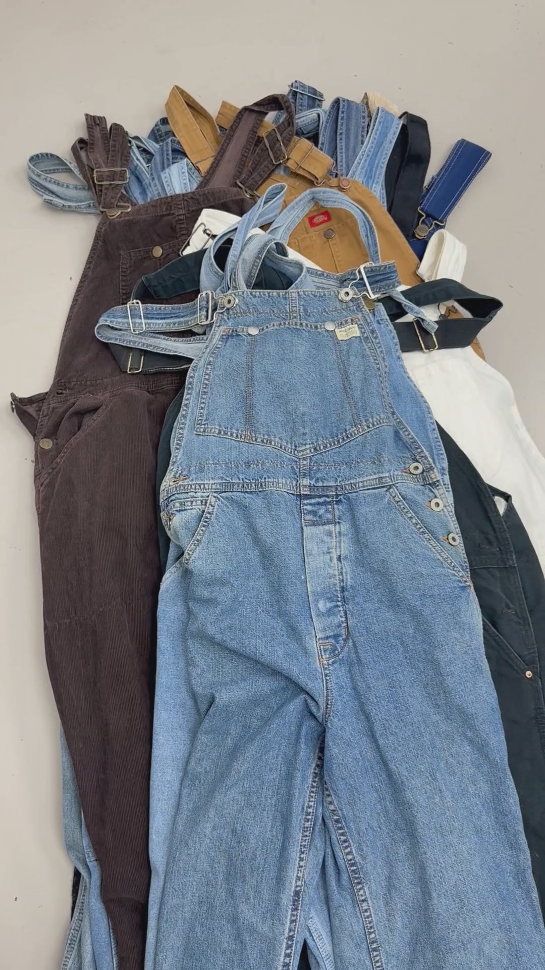 10x BRANDED DUNGAREES