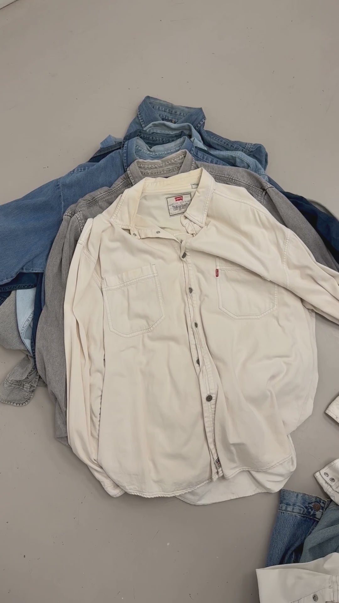 15x DENIM BRANDED SHIRTS