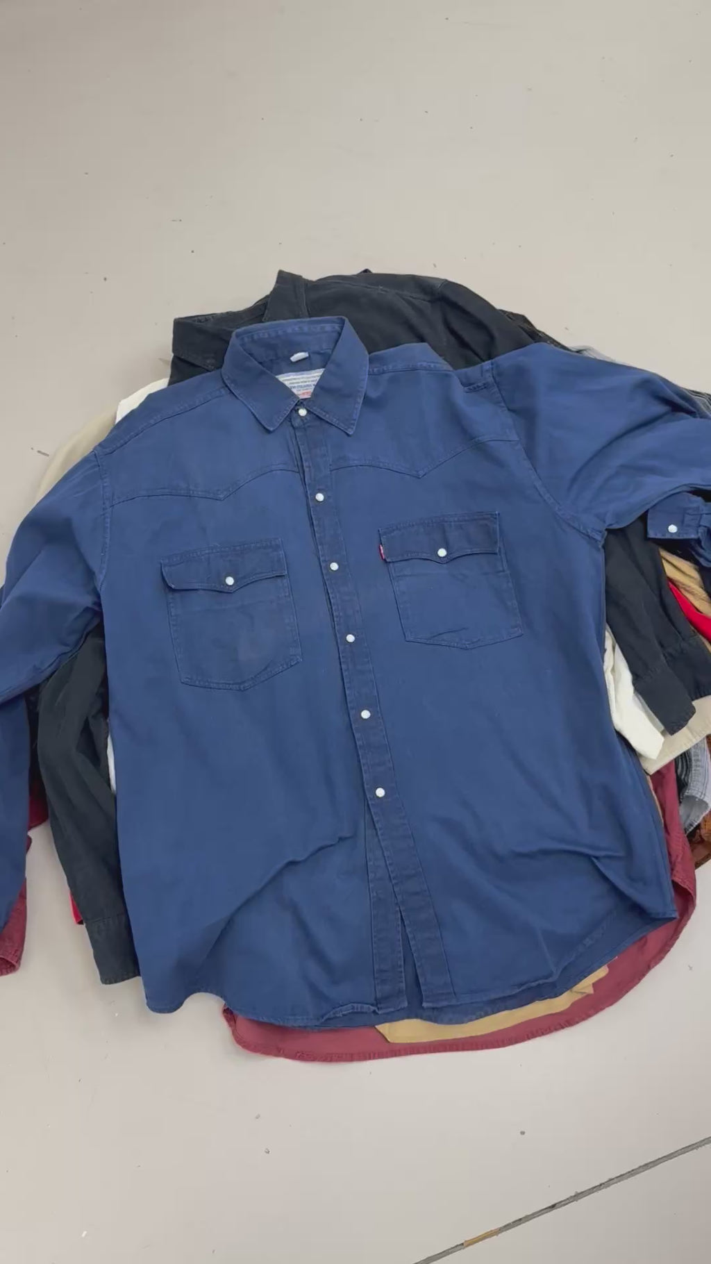 25x CORD UNBRANDED SHIRTS