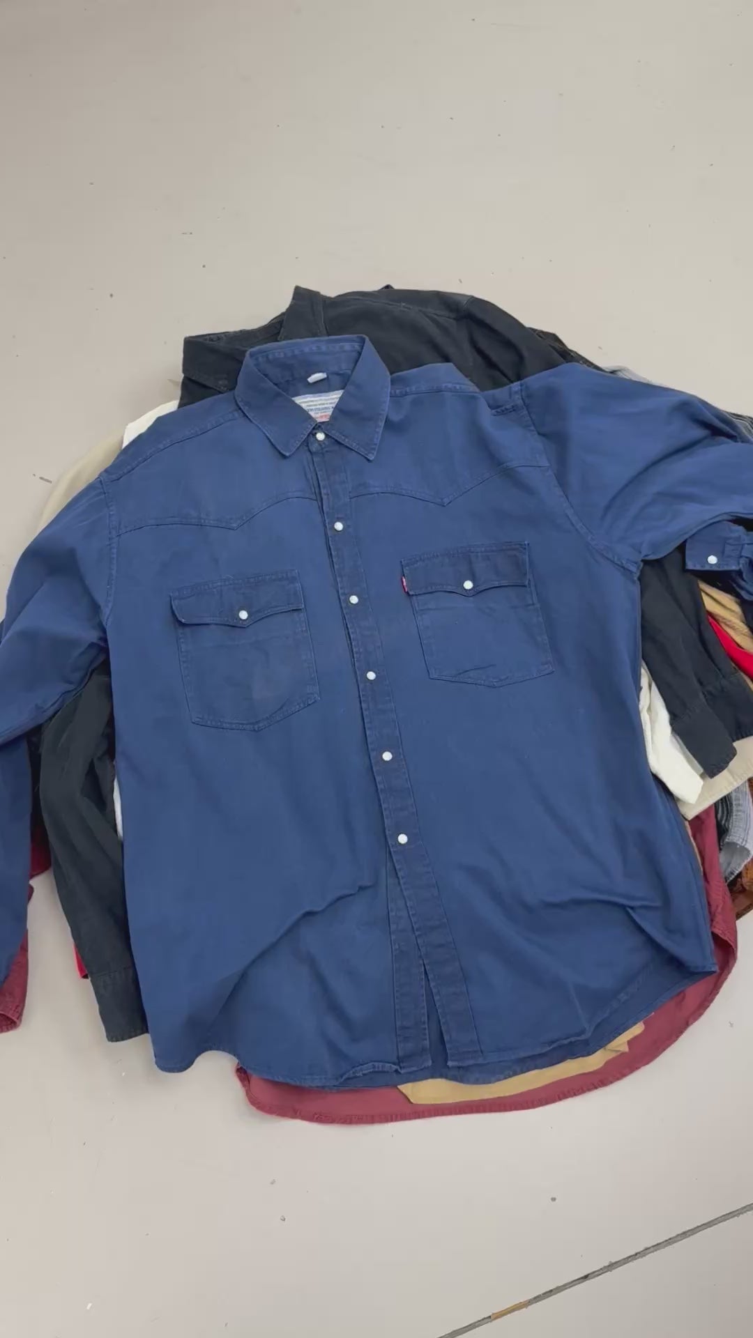 25x CORD UNBRANDED SHIRTS