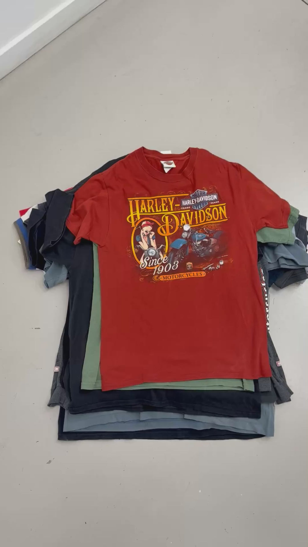 10x HARLEY TEES